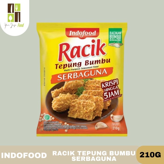 

Indofood Racik Serbaguna 210g / Bumbu Racik / Tepung Serbaguna / Tepung Bumbu Serbaguna