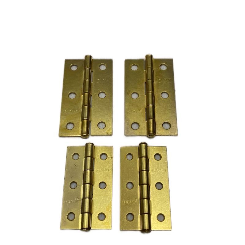 ENGSEL TIPIS GOLD PLATE GP 2", 2.5" INCH Engsel Almari Engsel Lemari Jendela Laci Kecil 2 pcs dengan