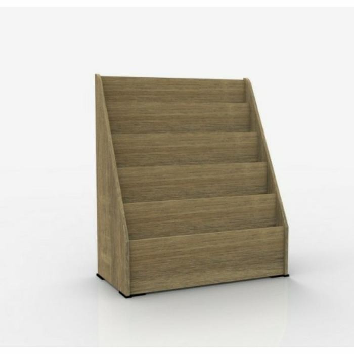 Rak Buku anak / Rak TK SD/ Rak serbaguna warna/ Rak Buku Kelas - sonoma oak