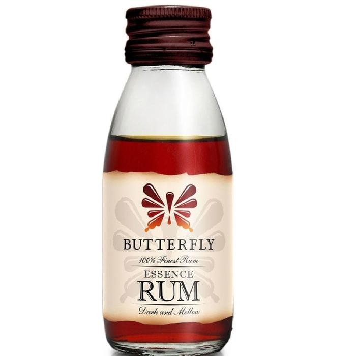 

rum essence perisa cap koepoe kupu 60 ml 12 btl/box