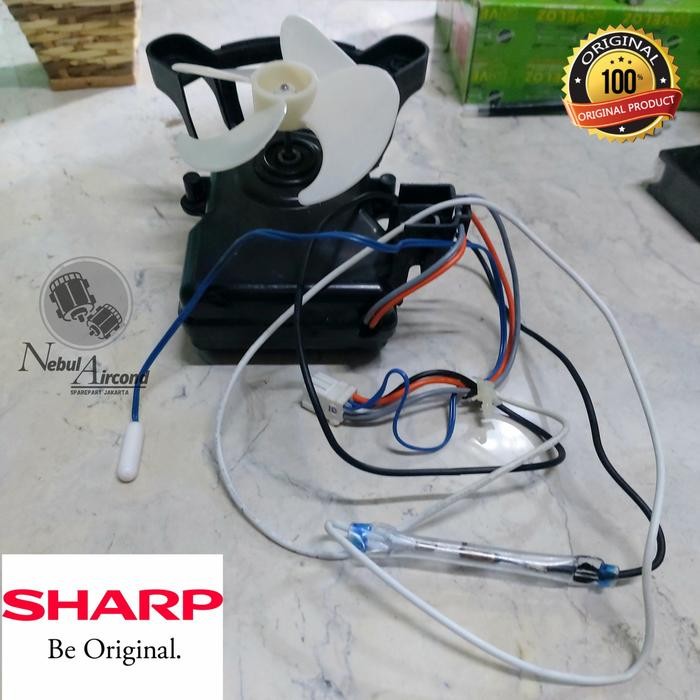 MOTOR FAN KULKAS SET SHARP ORI FUUL
