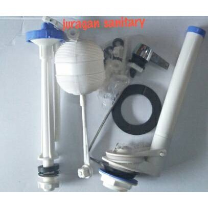 pelampung closet model toto engkol 1 set/ sparepart kloset duduk toto