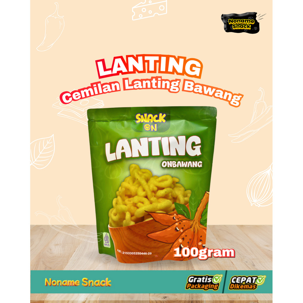 

Snack On Lanting Bawang Original Kebumen 100gr