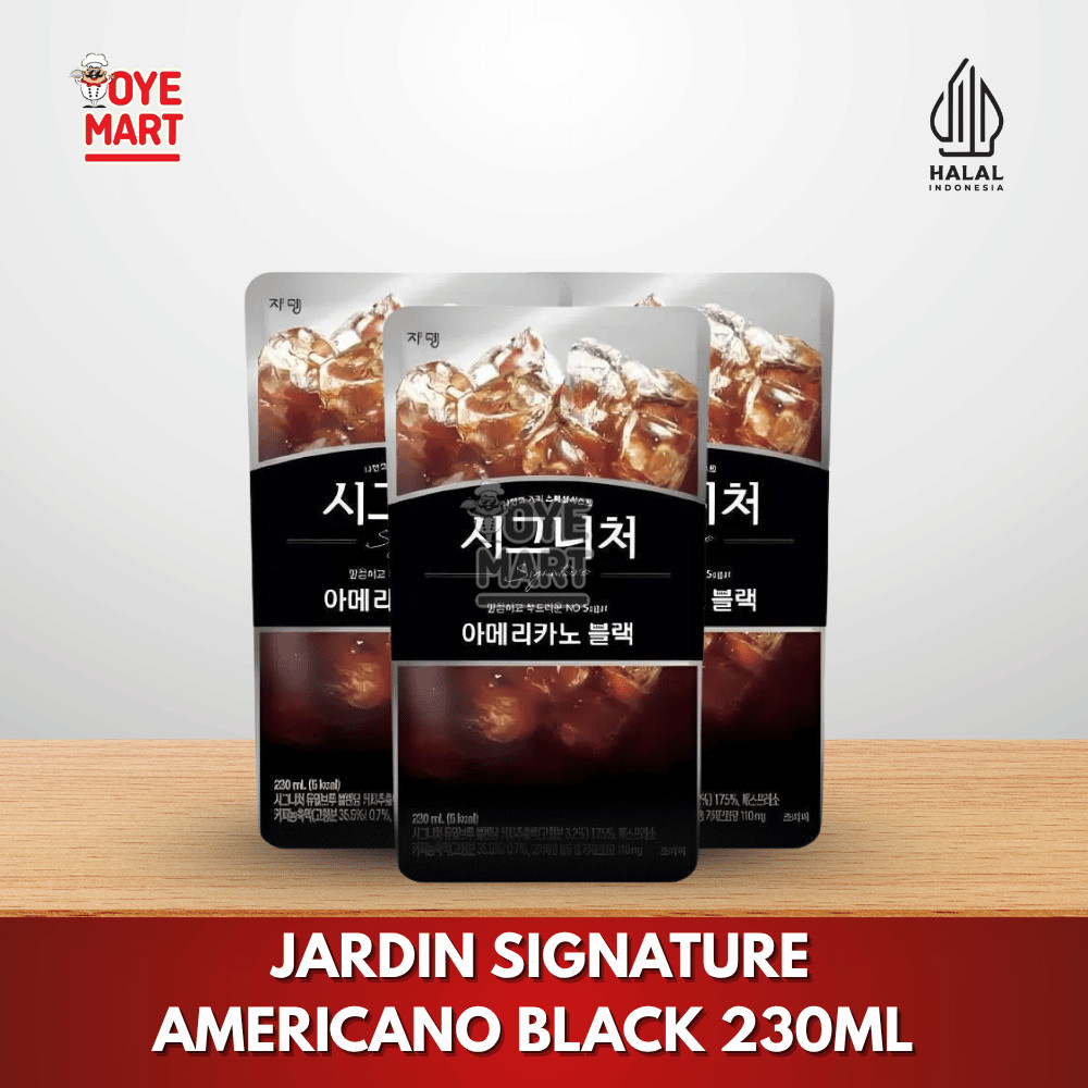 

JARDIN SIGNATURE AMERICANO BLACK 230ML / MINUMAN KOPI KOREA