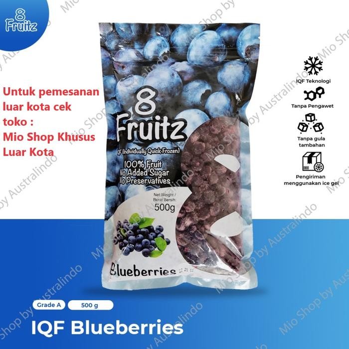 

Frozen blueberry/blueberries 500 Gr