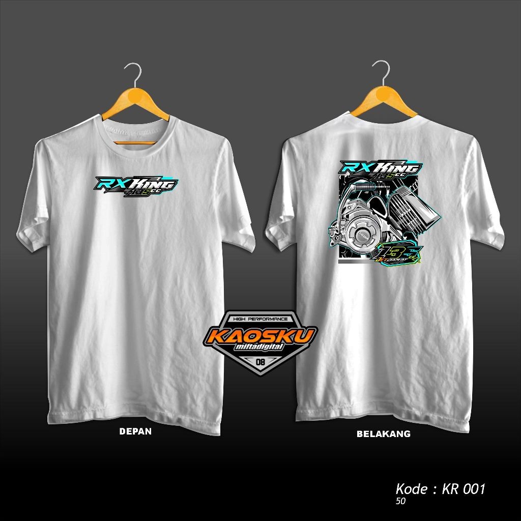 T-shirt RX King 135cc Jet Darat | Koas Racing 2 Tak Lovers