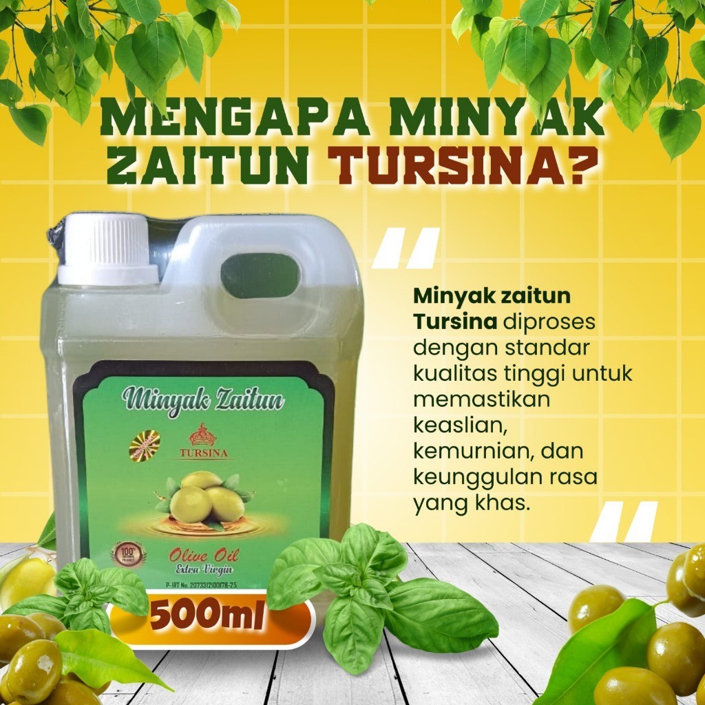 

Minyak Zaitun TURSINA EXTRA VIRGIN OLIVE OIL TURSINA 500ml