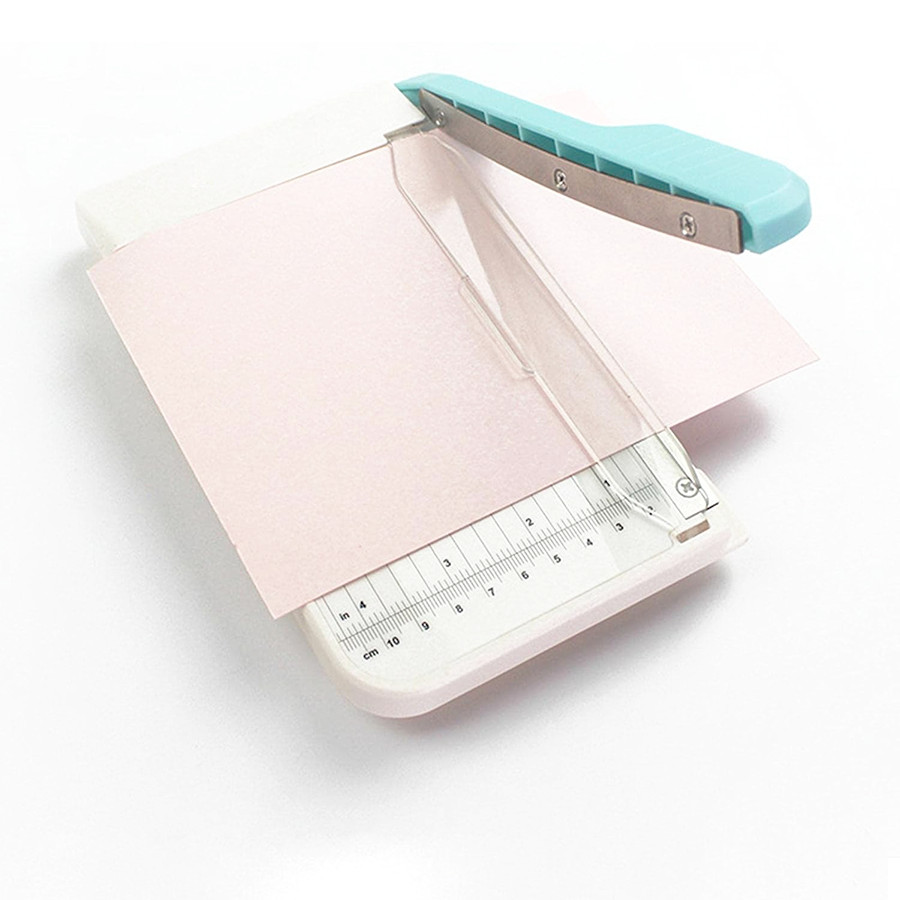 

1pc 4×6in paper cutter, photo cutting machine, label card photo craft project, non-slip office supplies