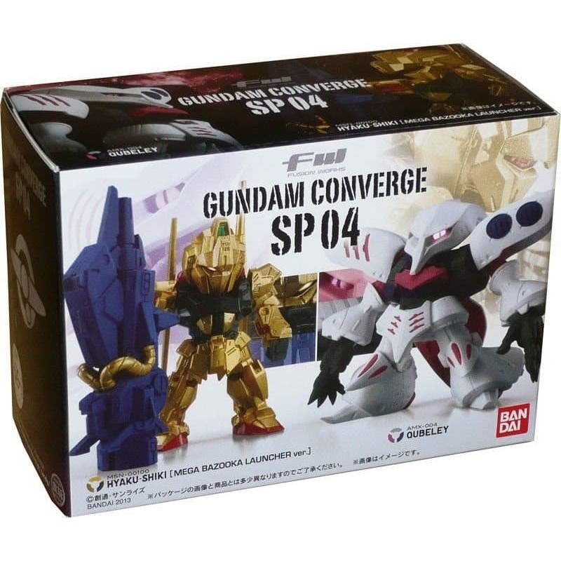 FW Gundam Converge SP04 Hyaku Shiki Bazooka+Qubeley