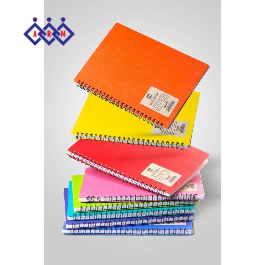 

Notebook A5 Inter-X / Buku Catatan Cover Linen Macarons InterXfolder ++ Best Seller