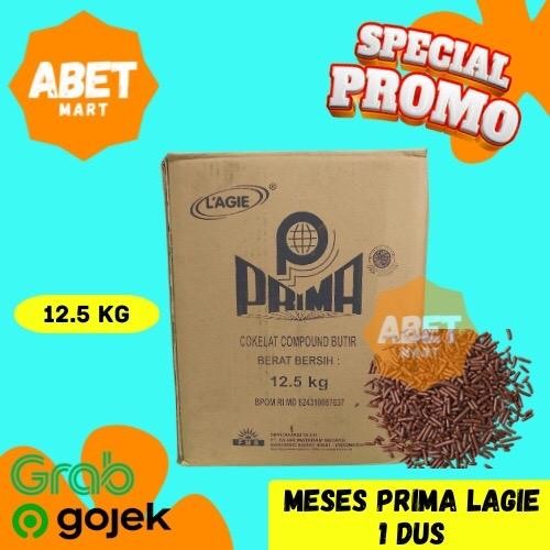 

INSTAN SAMEDAY ONLY PRIMA MESES Cokelat 1 Dus 12,5Kg - 1Dus 12,5 Kg Meises Coklat Dark Hitam Pak Topping Martabak Kue Roti Murah Biru Garuda