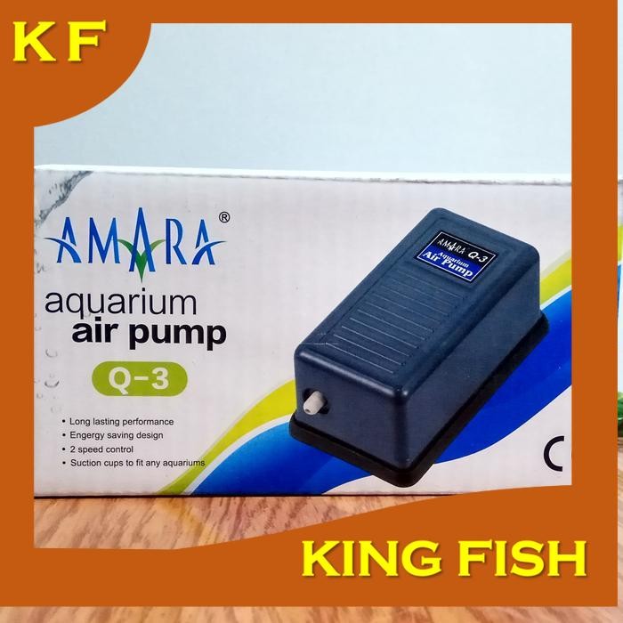 Aerator Amara aerator amara 1 lubang AMARA Q  3 Q3 POMPA UDARA AQUARIUM