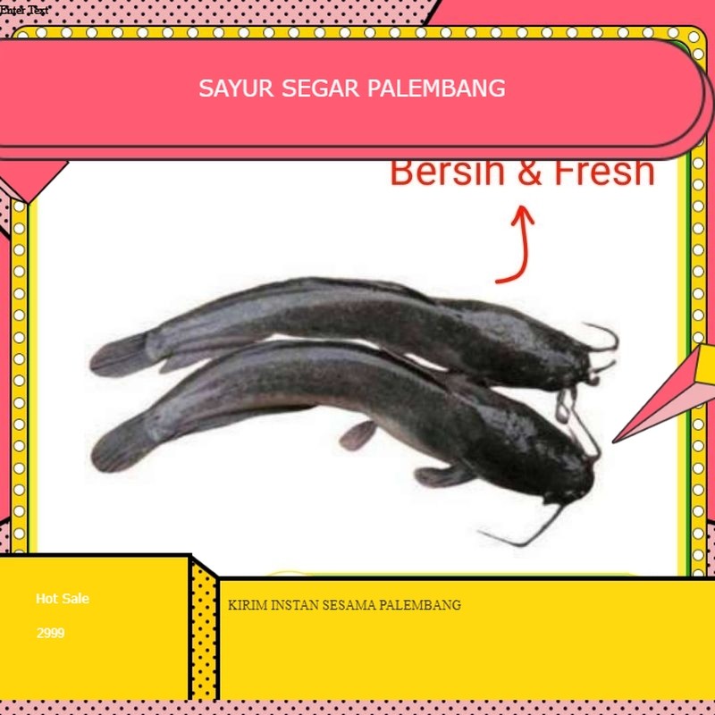 

Ikan Lele Fresh - Sayur kus Palembang