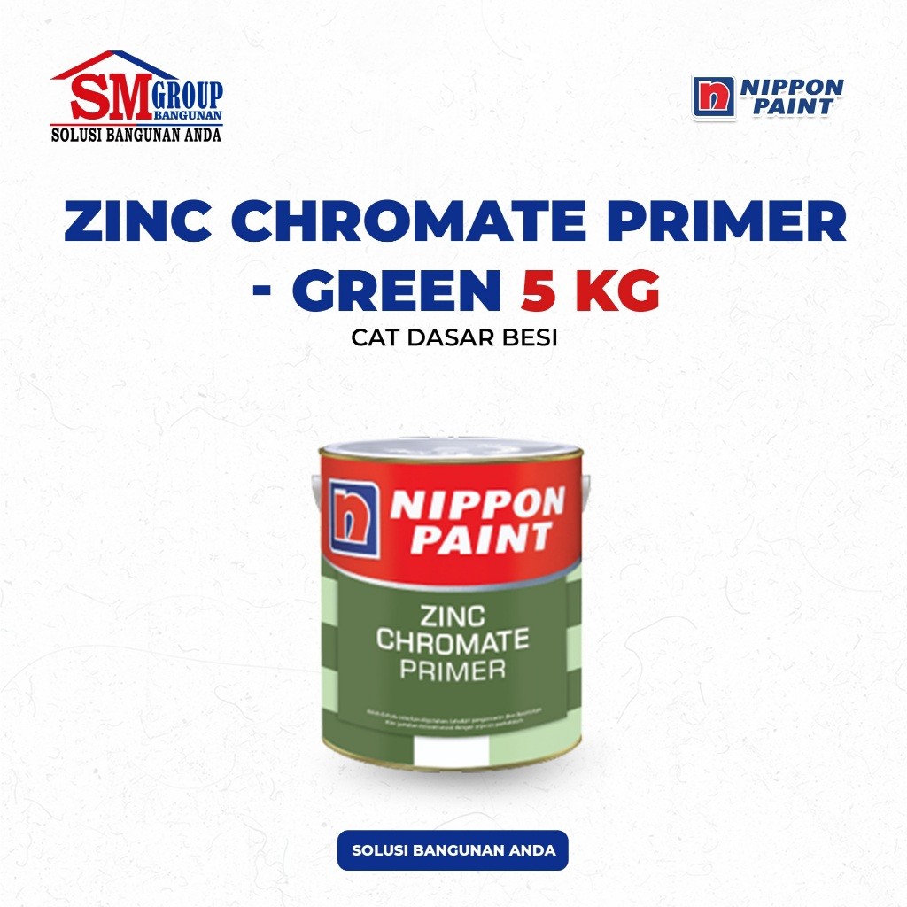 Cat Dasar Besi NIPPON Zinc Chromate Primer 5 Kg