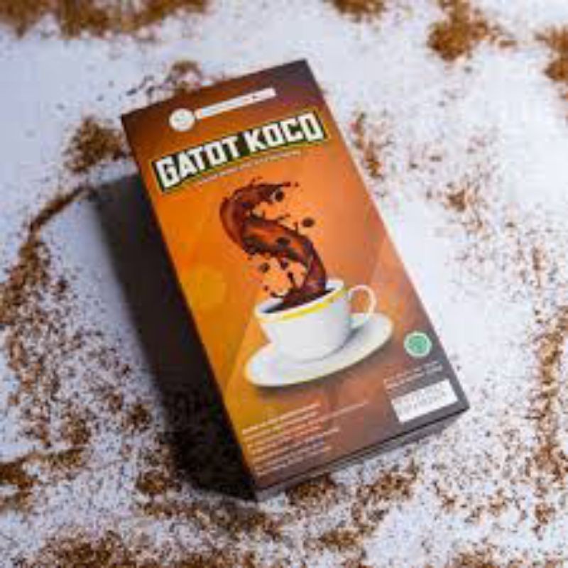 

(Free Bonus) Kopi Gatot Koco 1 Box Isi 5 Sachet Original BPOM
