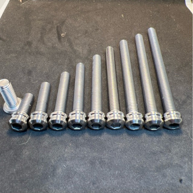 Baut drat 12 motif custom m8 drat 12 handmade steanlis asli 304 panjang 2 cm sampai 10cm