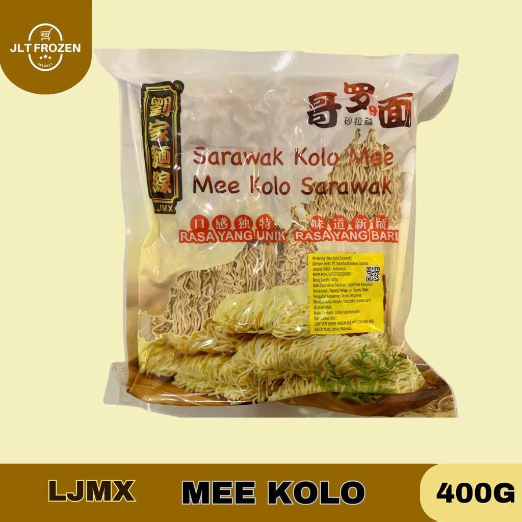 

LJMX MEE KOLO 400G / Mee kolo Sarawak / Mi Kering / Mie Import / Import Malaysia