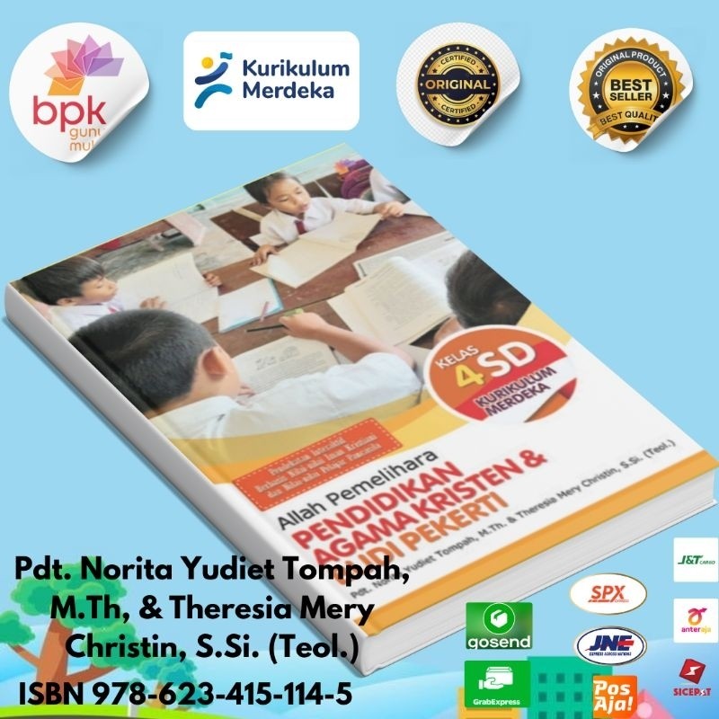 

Pendidikan Agama Kristen Kelas 4 SD Allah Pemelihara Kurikulum Merdeka