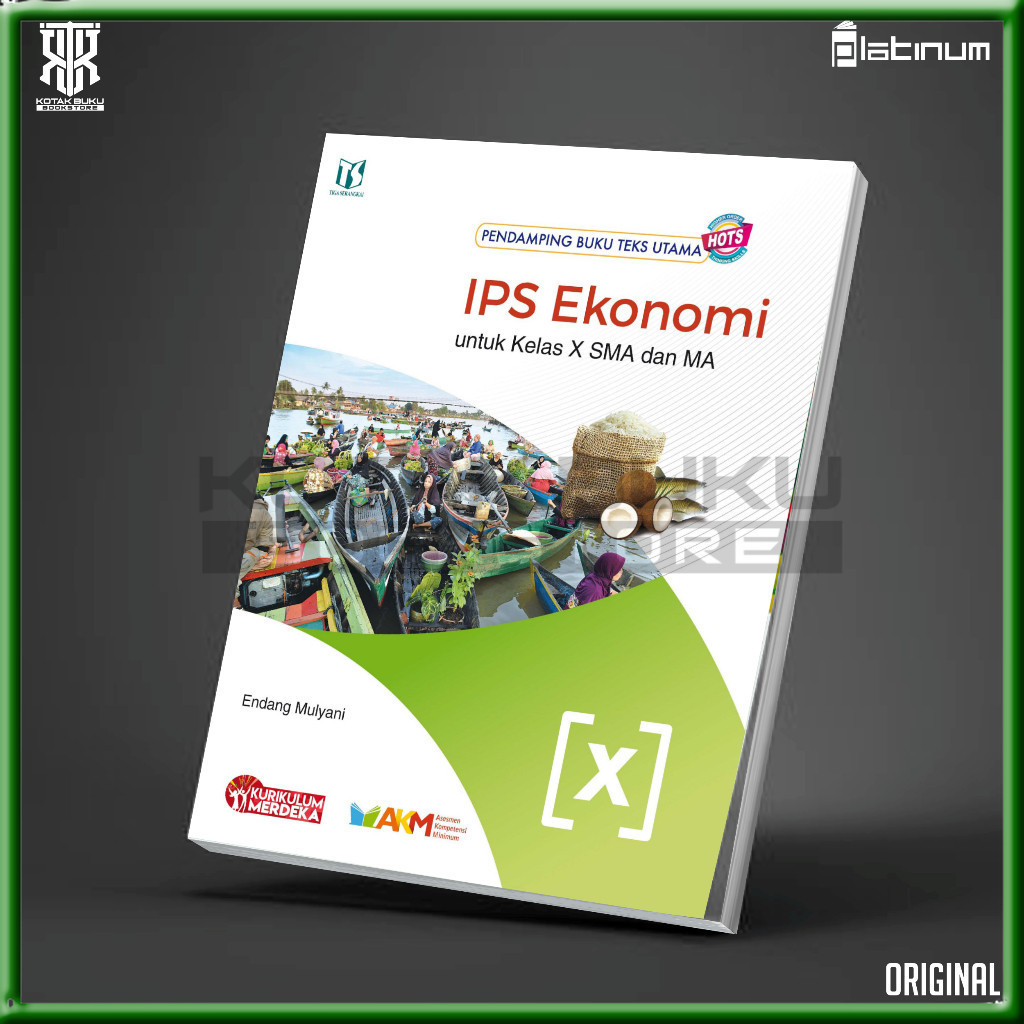[ TS ] Buku IPS Ekonomi  Kelas 10 SMA  Kurikulum Merdeka /  Ekonomi SMA /  / Platinum / Revisi 2026