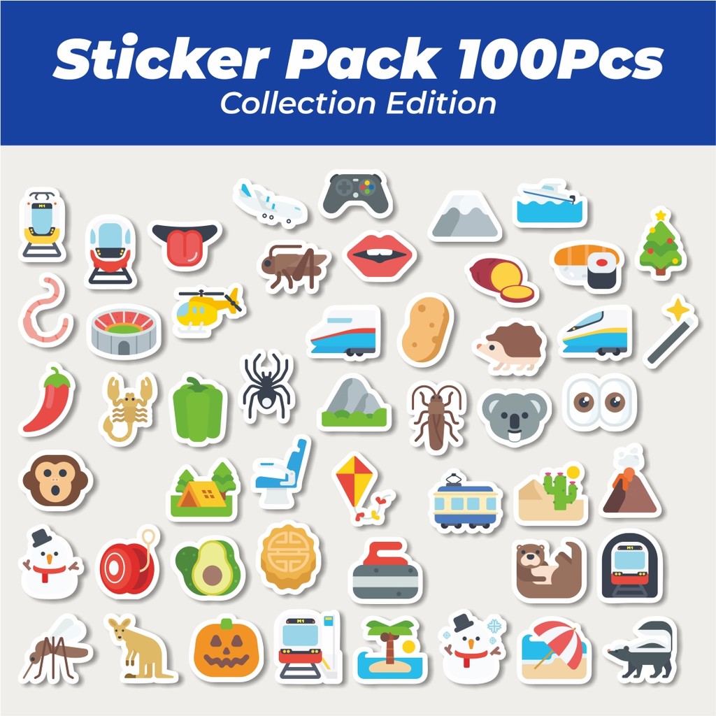 

Hot Stiker Meme Emoji Kartun Lucu Anti Air Stikers Berperekat Waterproof Sticker Decal Buat Motor Helm Buku Journal Koper Casing HP Laptop Botol Minum