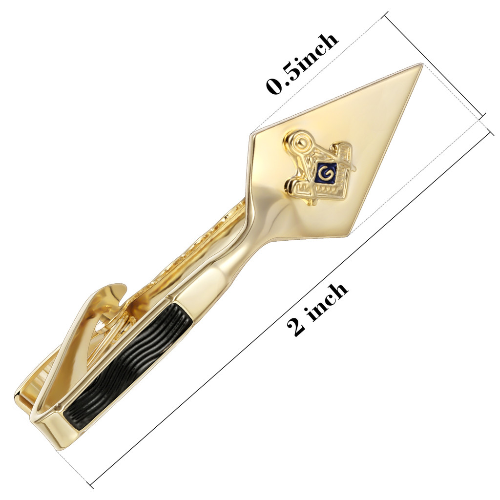 Freemason Masonic Tie Clip or Cufflinks for Men, Men's tie clip Jewelry or Accessories,Masonic Cuffl