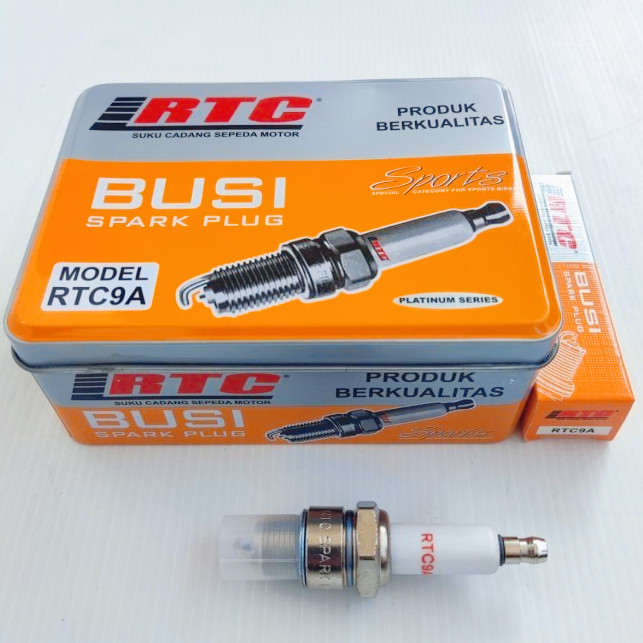 Busi Motor Busi Racing RTC9A Platinum Series Alfa Sigma Drat Pendek