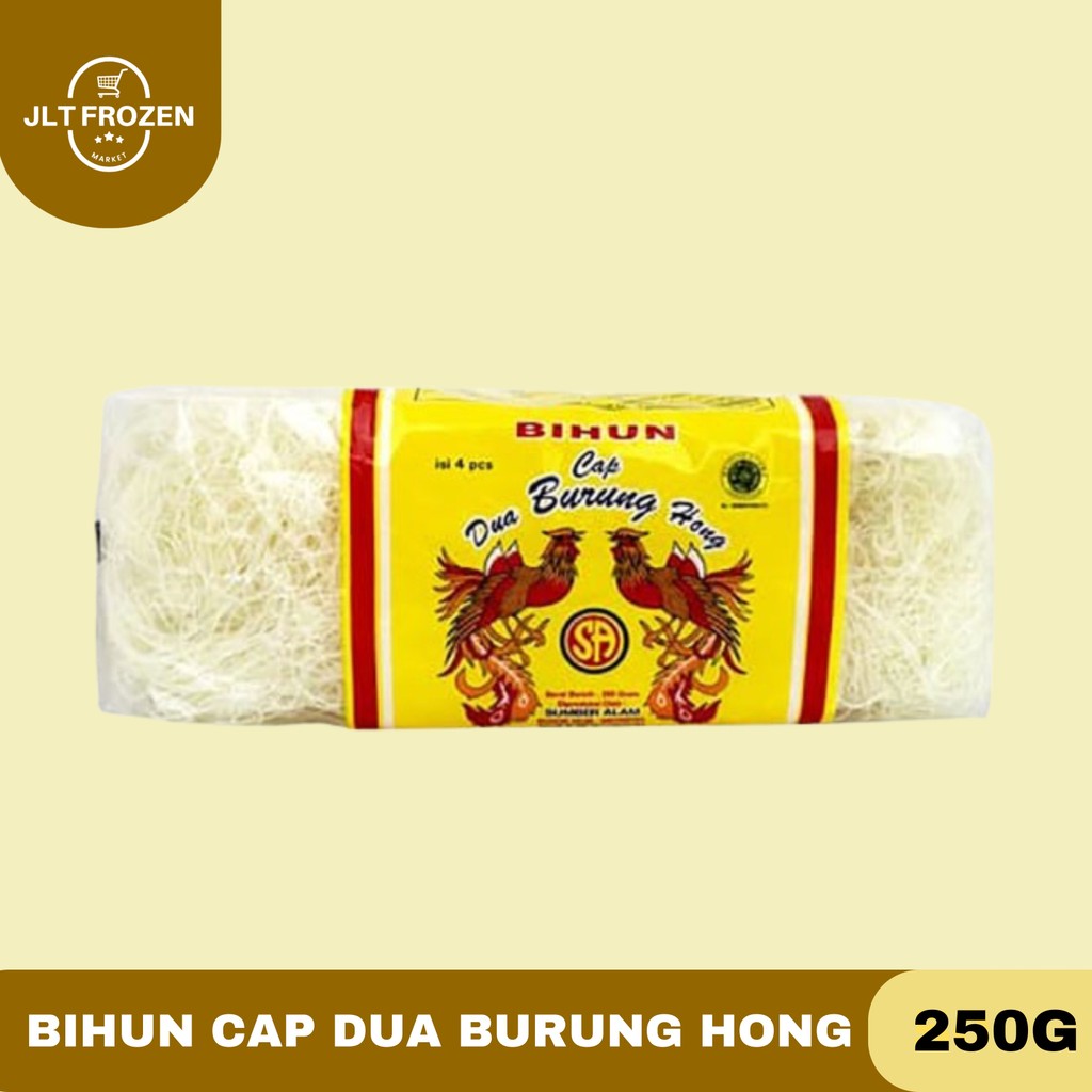 

Bihun Cap Dua Burung Hong / Bihun Jagung 250g