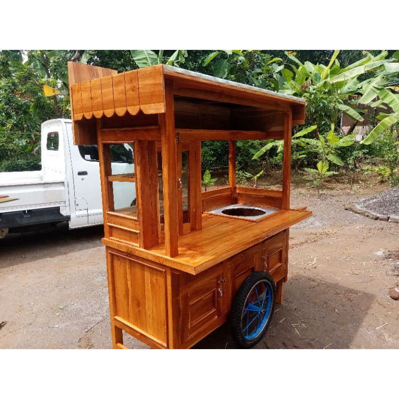 gerobak booth bakso free ongkir