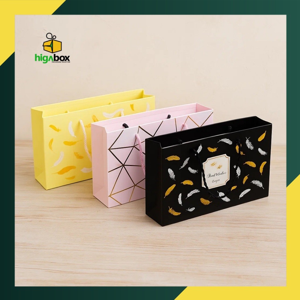 

Paper bag Box Set / Souvenir Tas kue / Kemasan kado ulang tahun / Box Kado / Gift Box | AA30 - BC17