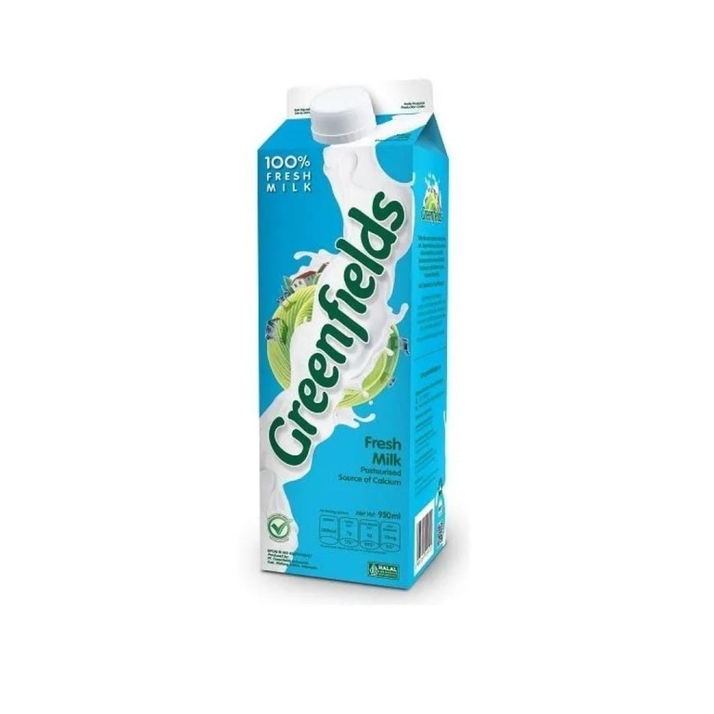 

[1 DUS ISI 12] GREENFIELDS DIAMOND ULTRA MILK SUSU UHT FULL CREAM & PASTEURISASI 1 LITER (1000mL)