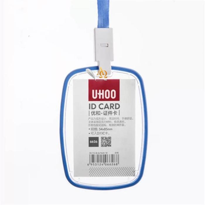 

【YANA-M】DISKON!!! Tempat Kartu Unik / ID Card Holder Motif Polos For Kartu MRT Lux 8th - Biru