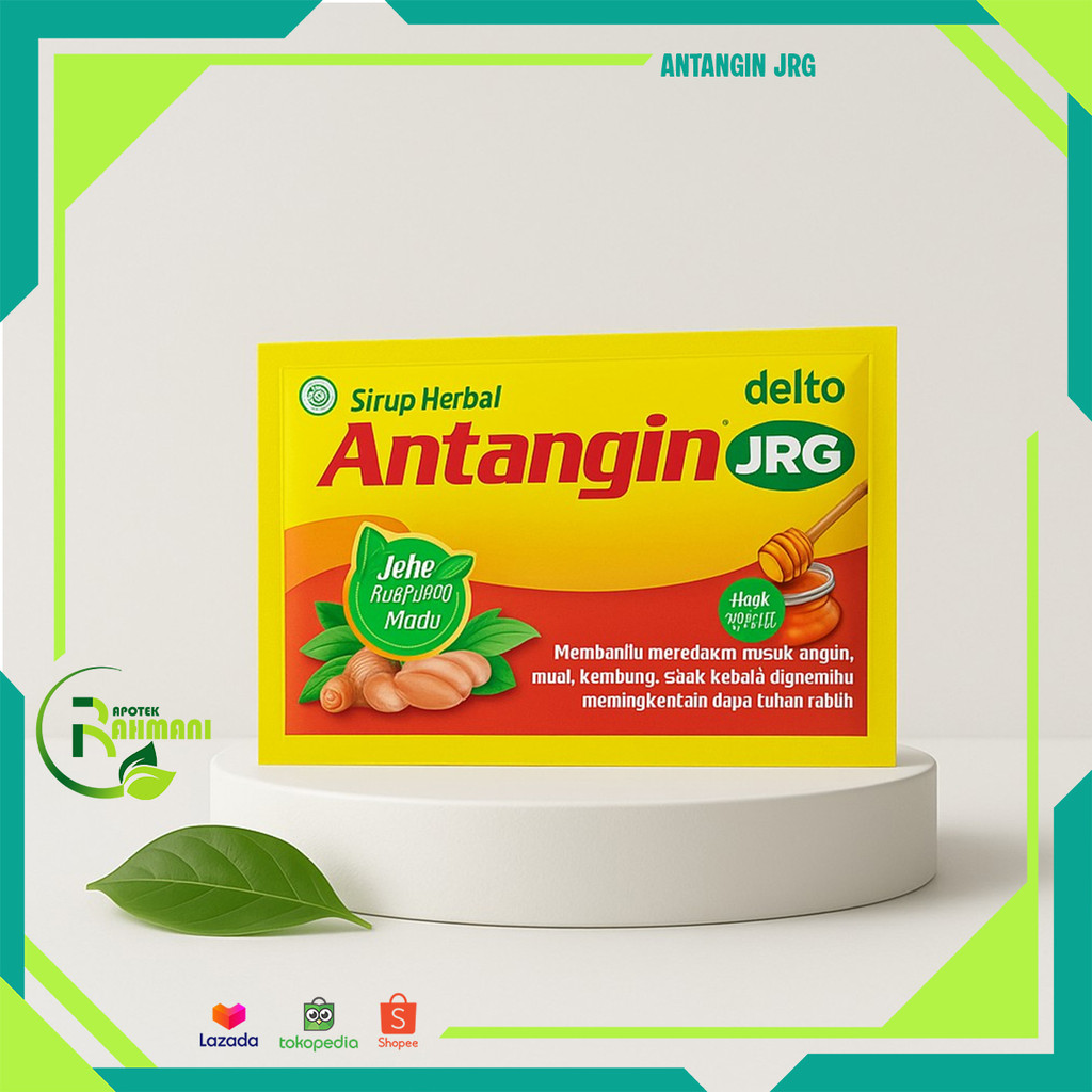 

ANTANGIN JRG CAIR 12 SACHET JAHE ROYAL JELLY GINSENG MADU ATASI MASUK ANGIN / Antangin JRG