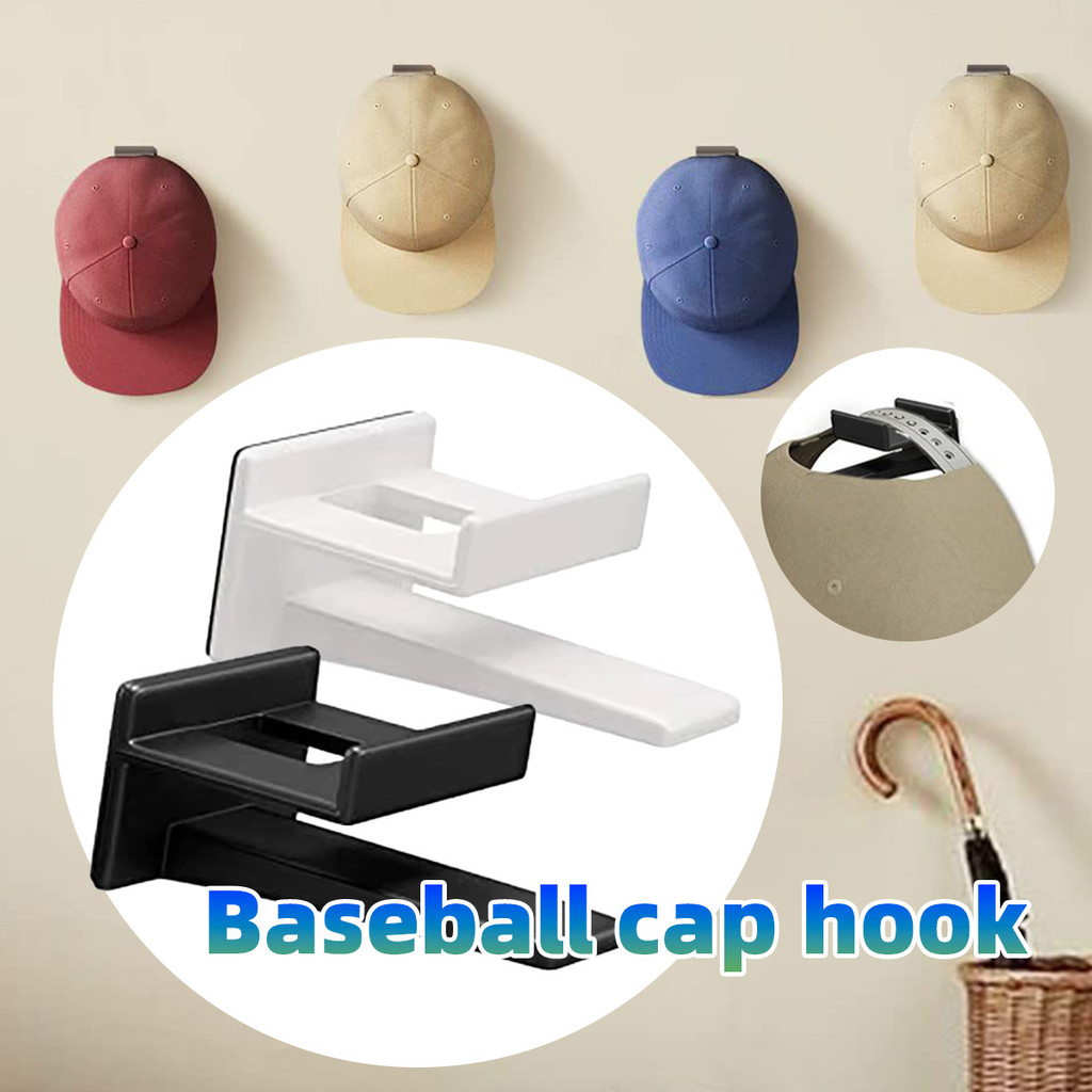 5pcs Rak Topi Dinding Adhesive Tempat gantungan topi dinding tempat topi gantung