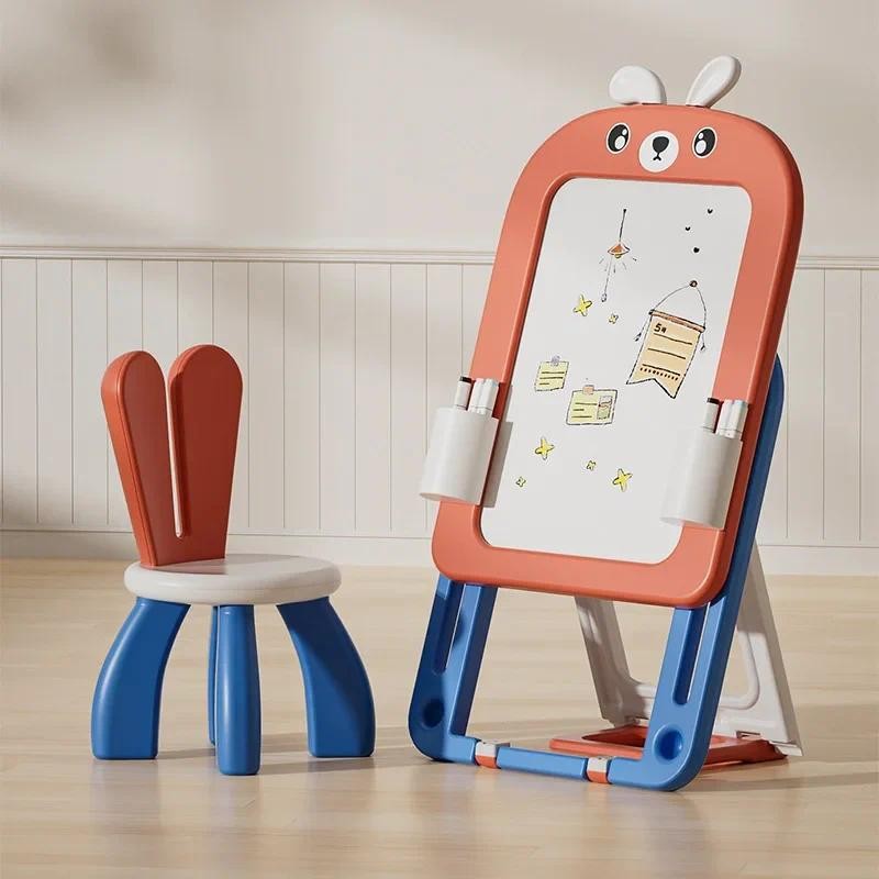 

Home Children's Magnetic Drawing Board, Baby Erasable Writing Board, Bracket Type Dust-free Doodle Board, Kids Birthday Gift