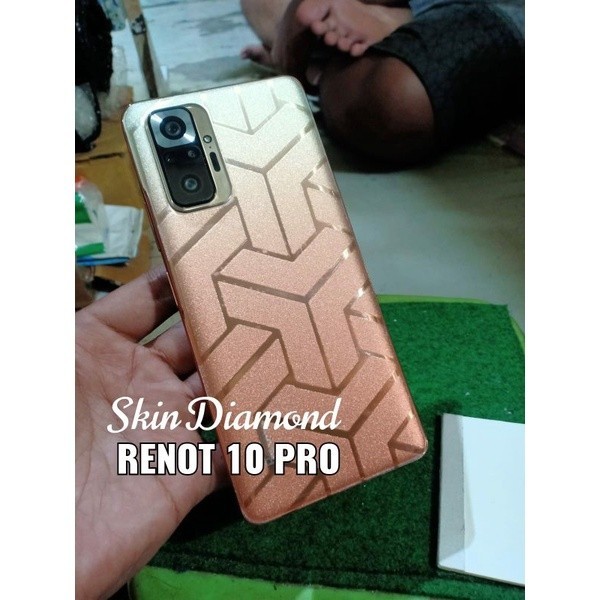 [Nadifa] Skin Carbon Motif Transformer Anti Jamur REDMI NOTE 10 PRO Backskin Backdoor Belakang Hp