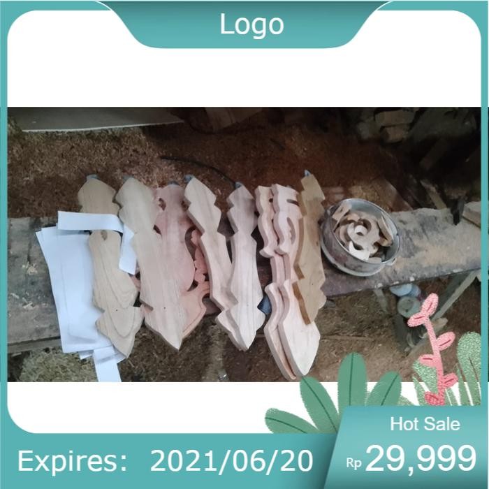 blawong keris isi 1 dari kayu jati mentah termurah cocok untuk souvenir bk Keris sengkelat majapahit