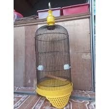 Ready Sangkar Pleci Heloped 1 Dus 10 Set Lengkap Tebok Bintang Warna Kandang Besi Bulat Sogon Konin