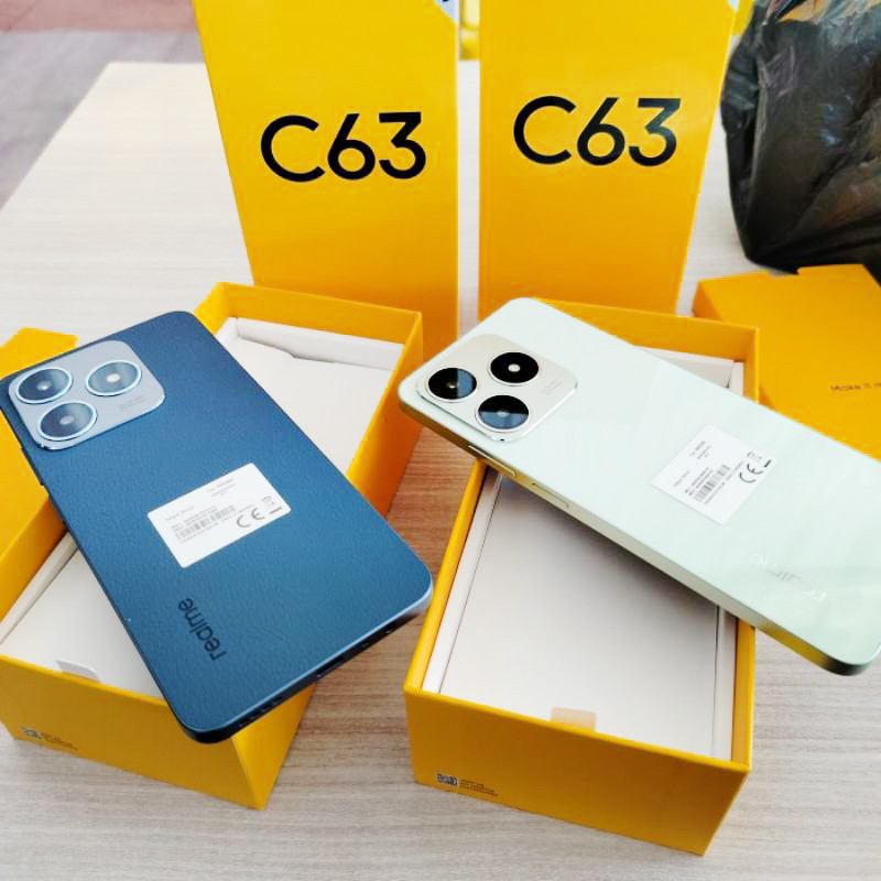 Realme C63 Ram 6/128GB | Ram 8/128GB Second Resmi