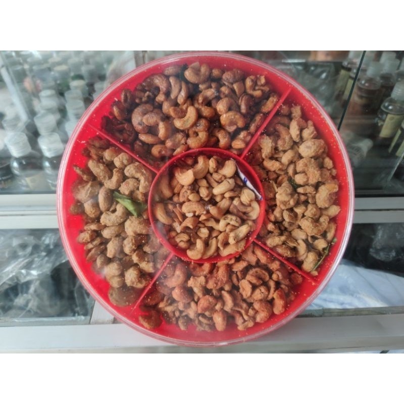 

kacang mede mete mente trail sekat 5 rasa