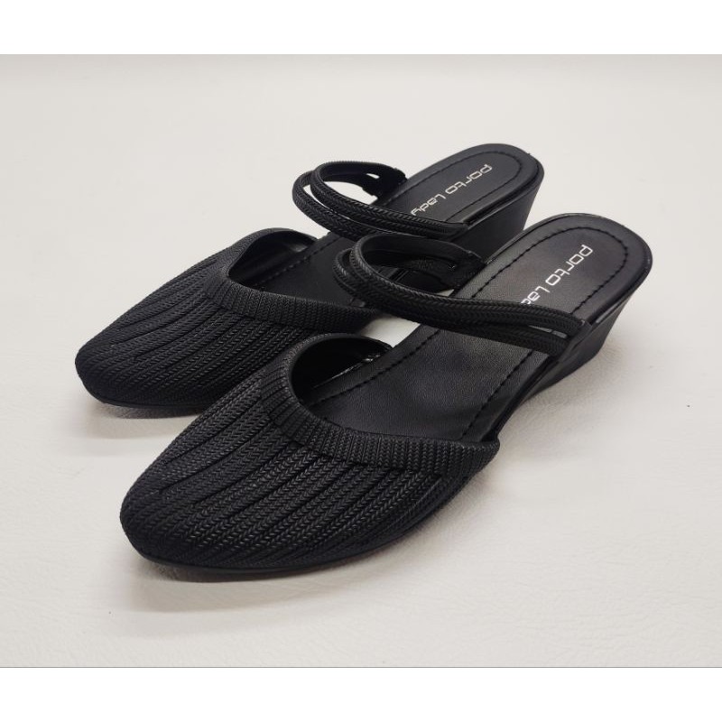 COD - sandal wanita - porto ledy bat/ sandal wanita terbaru/ sandal wanita kekinian/ sandal selop wa