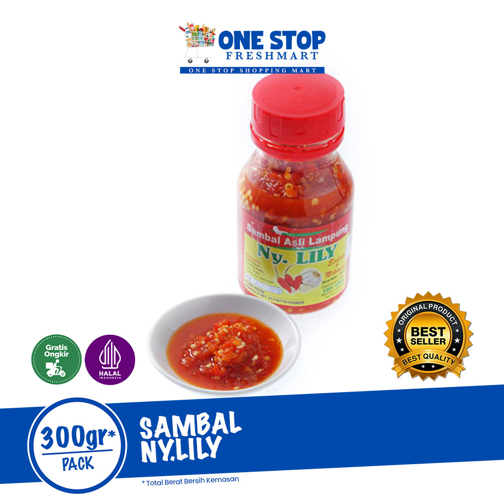 

SAMBAL ASLI NY.LILI 300GR