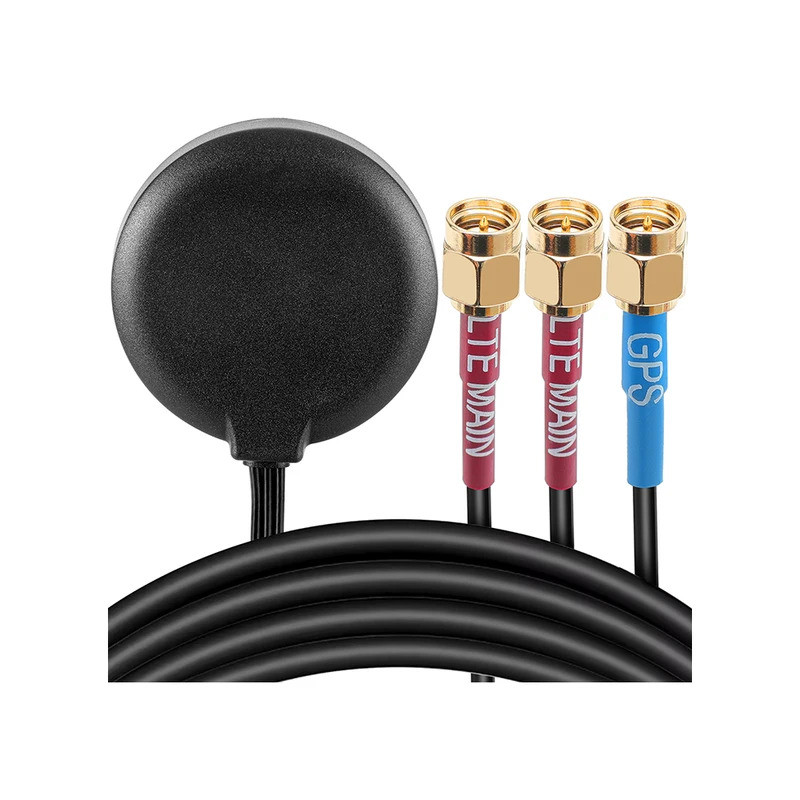 

antena tahan air 3-dalam-1 untuk GPS GLONASS DUAL 4G/LTE antena seluler