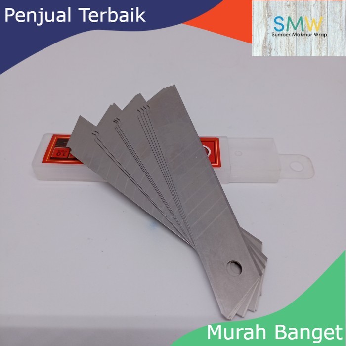 

Isi Reffil Besar Cutter Besar 1 Tube isi 10 Pisau