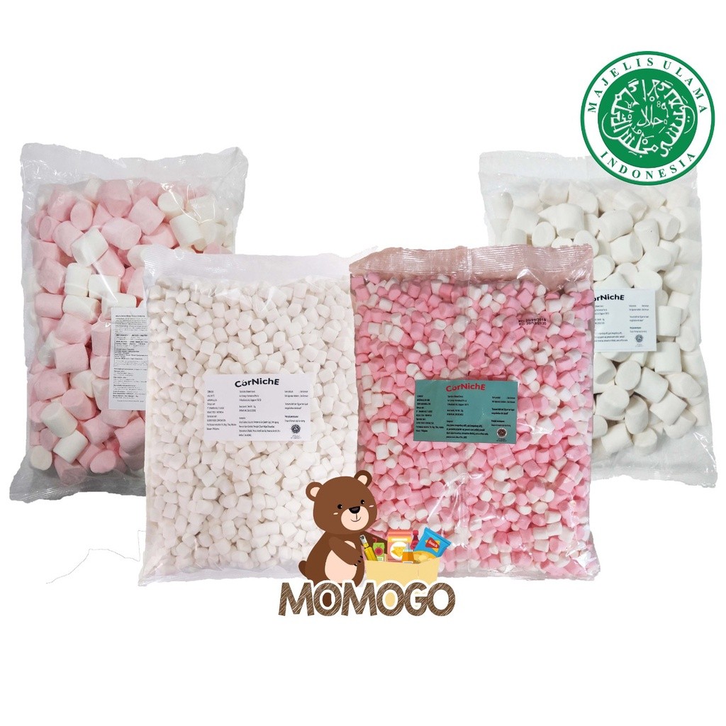 

Corniche Marshmallow 1kg Pink & White Halal