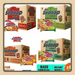 

Mie Sedap Kuah 1 Dus All Varian /Ayam Bawang/Soto/Kari/Baso Spesial