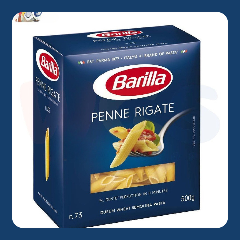 

Barilla Pasta Penne Rigate Durum Wheat Semolina Pasta 500g