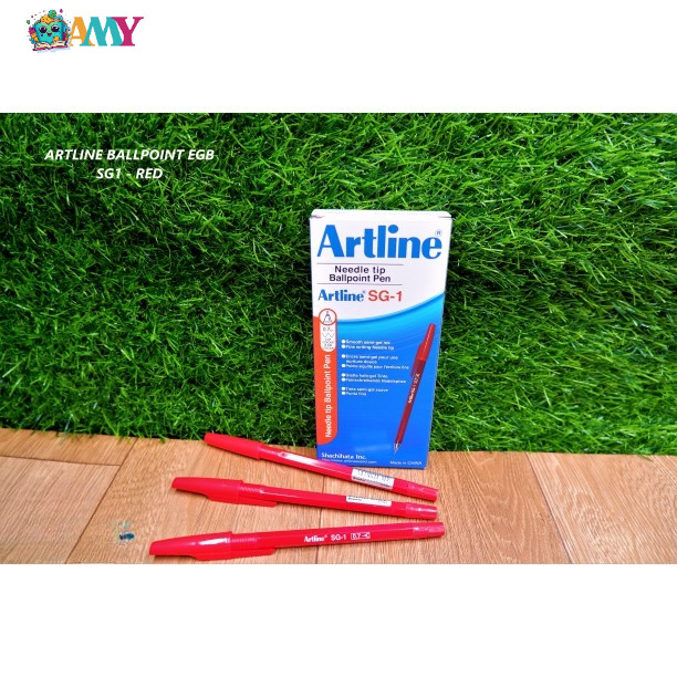 

ARTLINE BALLPOINT EGB SG1 RED AMY STASIONARY