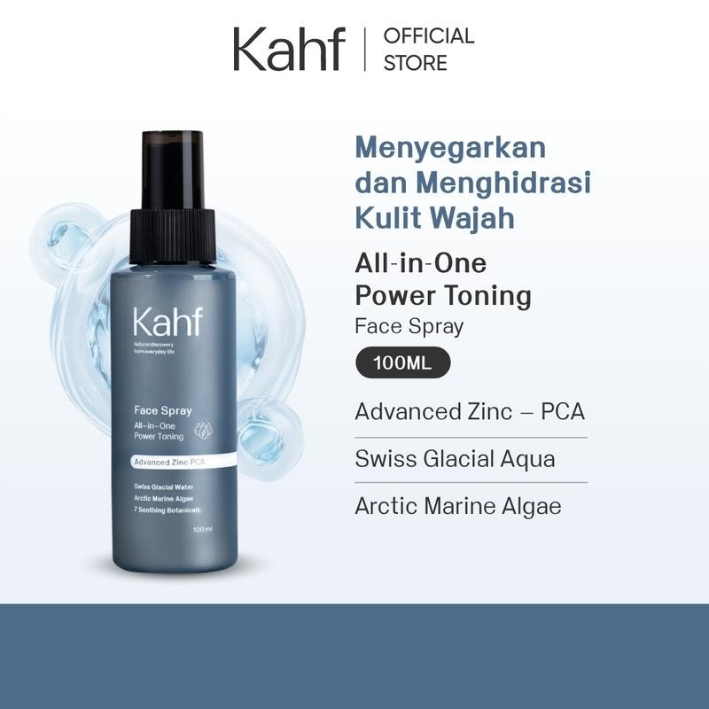 

Kahf Face Spray All-in-One Power Toning 100 ml - Toner Perawatan Wajah Pria