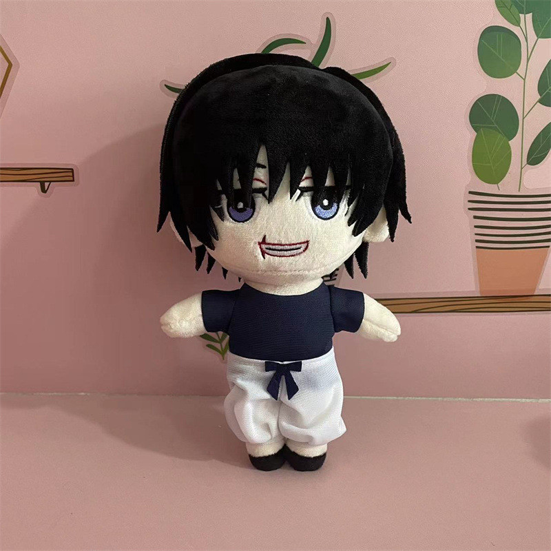 20cm Jujutsu Kaisen Mahito Plush Nanami Kento Inumaki Toge Fushiguro Toji Anime Figure Stuffed Kawai