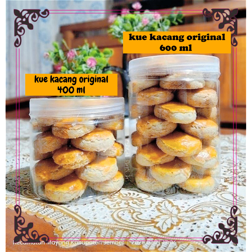 

Kue Kacang Original kue kacang Premium gurih terasa kacangnya kue kacang homemade langsung pabrik jember By.Najwacookise